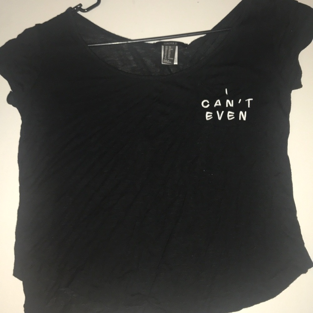 Black shirt